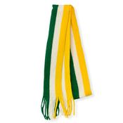 Mc Keever Sports Supporters Mini Scarf - Green/White/Yellow image