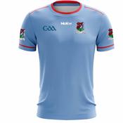 McKvr Monivea Abbey GAA Away Jersey - Womens - Sky/Red image