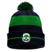 McKvr Ballaghadeeren GAA Core Pro Bobble Hat - Adult - Navy/Green image