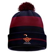 McKvr Gwened Vannes GAA Core Pro Bobble Hat - Adult - Navy/Maroon image