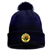 McKvr St Brendans Basketball Core Pro Bobble Hat - Adult - Navy/Navy image