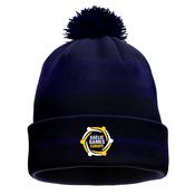 McKvr Gaelic Games Europe Core Pro Bobble Hat - Adult - Navy/Navy image