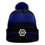 McKvr Gaelic Games Europe Core Pro Bobble Hat - Adult - Navy/Royal image