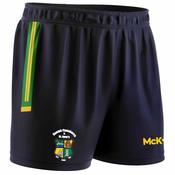 McKvr Naomh Fionnbarra &amp; St Anne's GFG Playing Short - Womens - Navy/Green/Yellow image