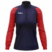 McKvr Core Pro 1/4 Zip Top - Womens - Navy/Red image