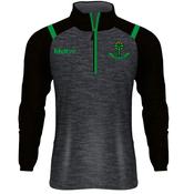 McKvr Nemo Rangers GAA Half Zip - Youth - Black/Green
