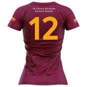 McKvr Oliver Plunketts Dublin Numbered Home Jersey - Womens - Maroon/Amber image