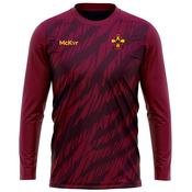 McKvr Oliver Plunketts Dublin Long Sleeve Tech Top - Womens - Maroon image