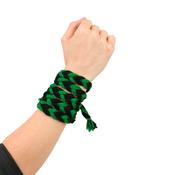 Mc Keever Sports Supporters Wool Plait - Black/Green