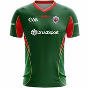 McKvr Portugal National Team GAA Goalkeeper Jersey - Youth - Green/Red image
