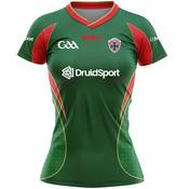 McKvr Portugal National Team GAA Goalkeeper Jersey - Womens - Green/Red image