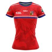 McKvr Prague Hibernians GAA Playing Jersey - Womens - Red/White/Blue image