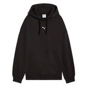 Puma Oversized Hoodie - Womens - Black