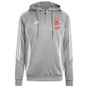 adidas Club Queens Sport Tiro 24 Training Hoodie - Adult - Grey