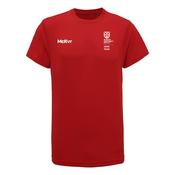 McKvr Queens Swim Performance Tee - Adult - Fire Red image