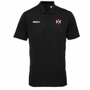 McKvr Queens Archery Panelled Polo Top - Adult - Black