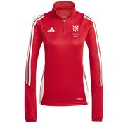 adidas Club Queens Tennis Tiro 24 Training Top - Womens - Red