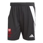 adidas Club Queens Swim Tiro 24 Training Shorts - Adult - Black/White