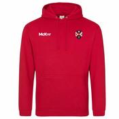 McKvr Queens Archery College Hoodie - Adult - Fire Red