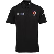 McKvr Queens Hurling Panelled Polo Top - Adult - Black image