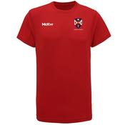 McKvr Queens Rowing Performance Tee - Adult - Fire Red image