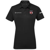 McKvr Queens Rugby Panelled Polo Top - Womens - Black image