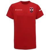 McKvr Queens Rugby Performance Tee - Adult - Fire Red image