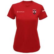 McKvr Queens Rugby Performance Tee - Womens - Fire Red image