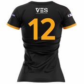 McKvr Ramor UTD GFC Numbered Playing Jersey - Womens - Black/Amber image