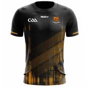 McKvr Ramor UTD GFC Training Jersey - Adult - Black/Amber/Charcoal Player Fit image