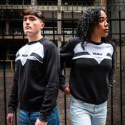 McKvr Retro Sweatshirt - Adult - Charcoal/Black/White image