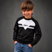 McKvr Retro Sweatshirt - Youth - Charcoal/Black/White image