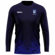 McKvr Round Towers Lusk Long Sleeve Tech Top - Adult - Navy