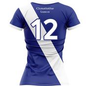 McKvr Round Towers GAA Lusk Numbered Home Jersey - Womens - Blue