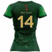 McKvr Saigon Gaels GAA Numbered Away Jersey - Womens - Green image