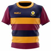 McKvr Skerries RFC Youth Playing Jersey - Youth - Navy/Maroon/Amber image