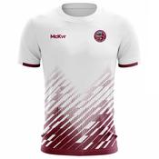 McKvr Slaughtneil GAC Training Jersey - Youth - White/Maroon