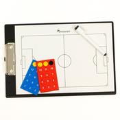 Precision Soccer Coaches Double Sided Tactics Clipboard