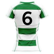 McKvr St Fechins GAA Numbered Home Jersey - Womens - Green/White image