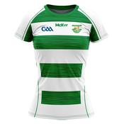 McKvr St Fechins GAA Home Jersey - Womens - Green/White image