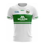 McKvr St Patricks Greencastle GFC Playing Jersey - Youth - White/Green