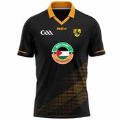 McKvr Stuttgart GAA Playing Jersey - Adult - Black/Amber image