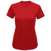 TriDri Performance Tee - Womens - Fire Red image