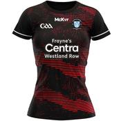 McKvr Trinity College Dublin GAA Training Jersey - Womens - Black/White/Red image