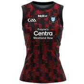 McKvr Trinity College Dublin GAA Sleeveless Jersey 2 - Womens - Black/Red