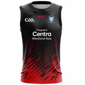 McKvr Trinity College Dublin GAA Sleeveless Jersey 1 - Youth - Black/Red