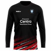 McKvr Trinity College Dublin Long Sleeve Tech Top - Youth - Black/White/Red