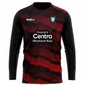 McKvr Trinity College Dublin Long Sleeve Tech Top - Adult - Red/Black