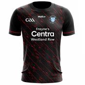 McKvr Trinity College Dublin GAA Training Jersey - Adult - Black/Red image