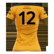 McKvr Ulster Club San Francisco Numbered Playing Jersey - Womens - Amber